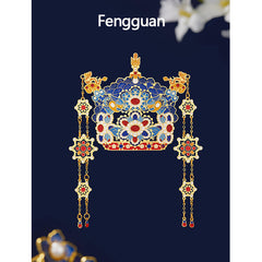 Phoenix Crown Metal Bookmark
