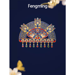 Phoenix Crown Metal Bookmark