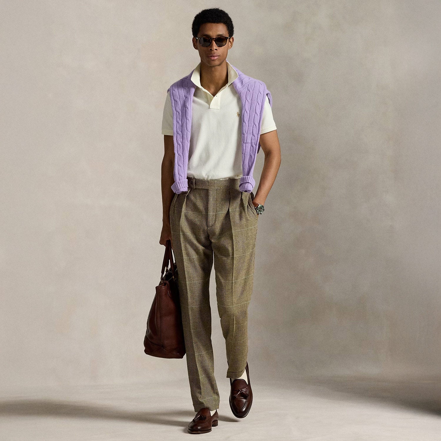 Polo Ralph Lauren SHORT SLEEVE POLO SHIRT, Parchment Cream