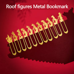 Roof figures Metal Bookmark