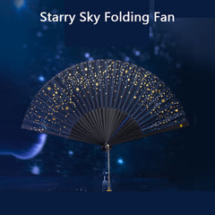 Starry Sky Folding Fan