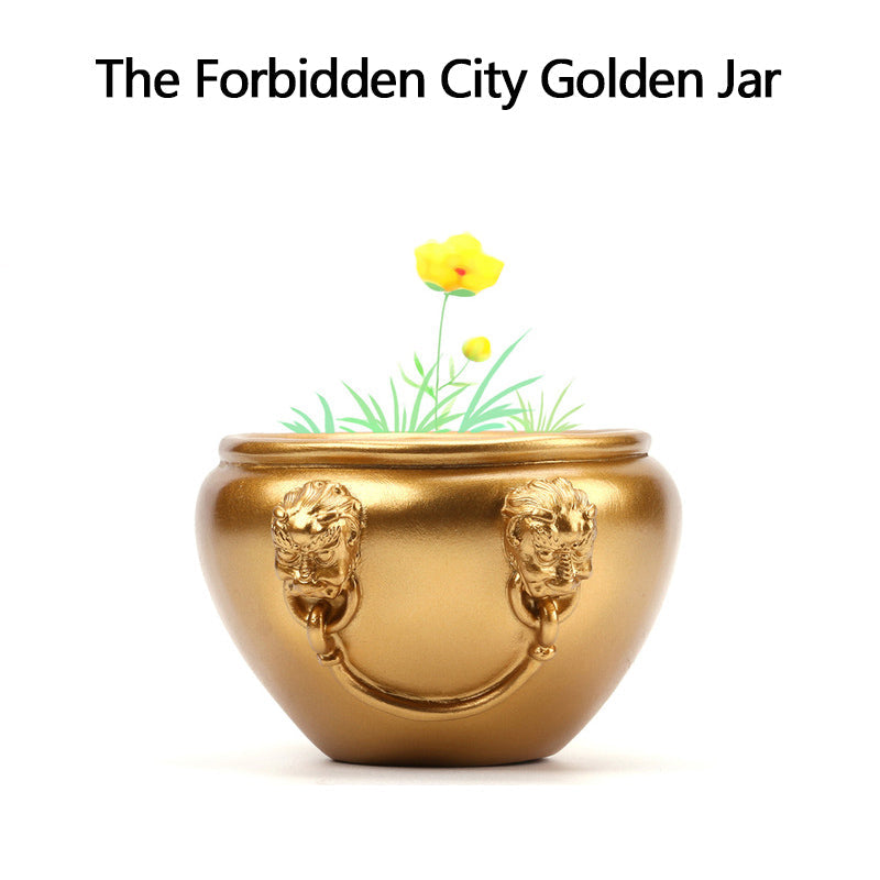 The Forbidden City Golden Jar