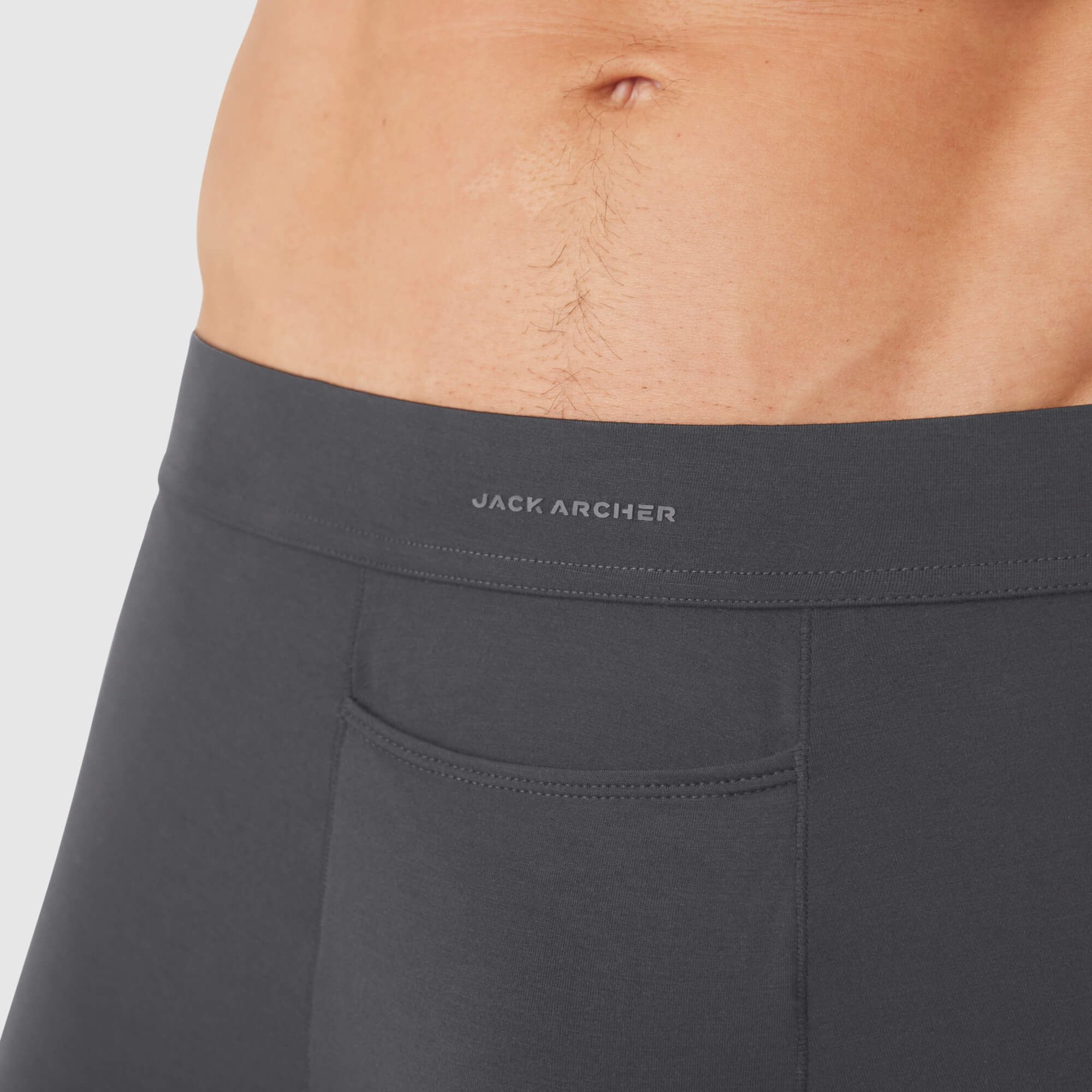 Jetsetter Boxer Brief 2" -- Charcoal Gray