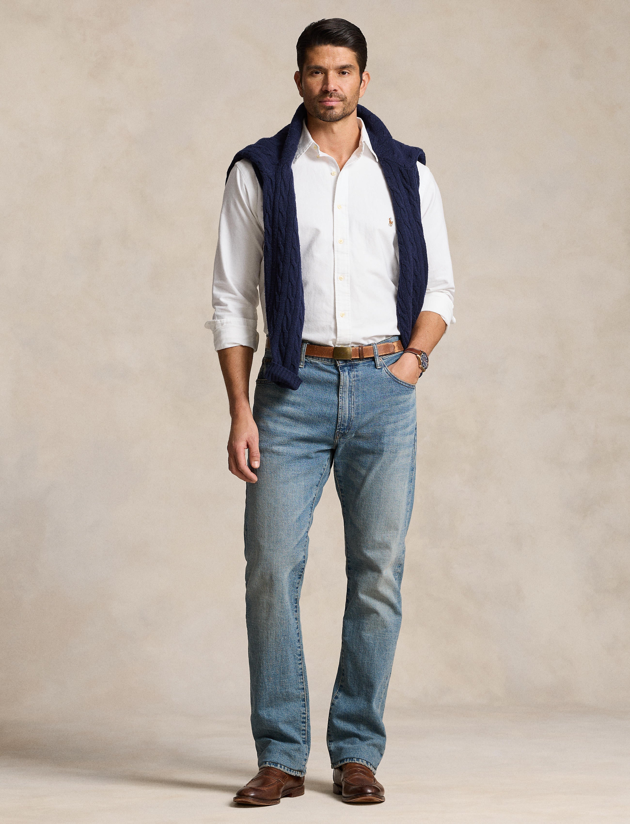 Polo Ralph Lauren - Oxford Shirt - Big & Tall Sizes - White