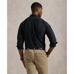 Polo Ralph Lauren - Poplin Stretch Shirt - Big & Tall Sizes - Black