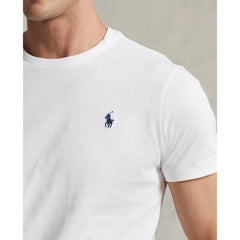 Polo Ralph Lauren - Custom Fit Jersey Crewneck T-Shirt - White