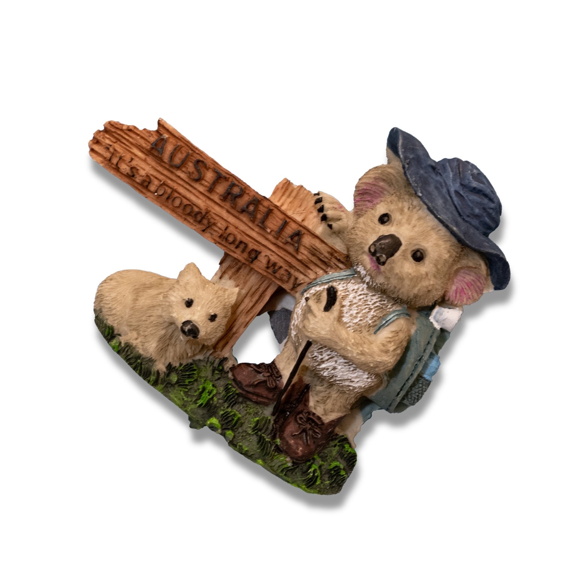 🇦🇺 Australia Koala Hiker 3D Magnet
