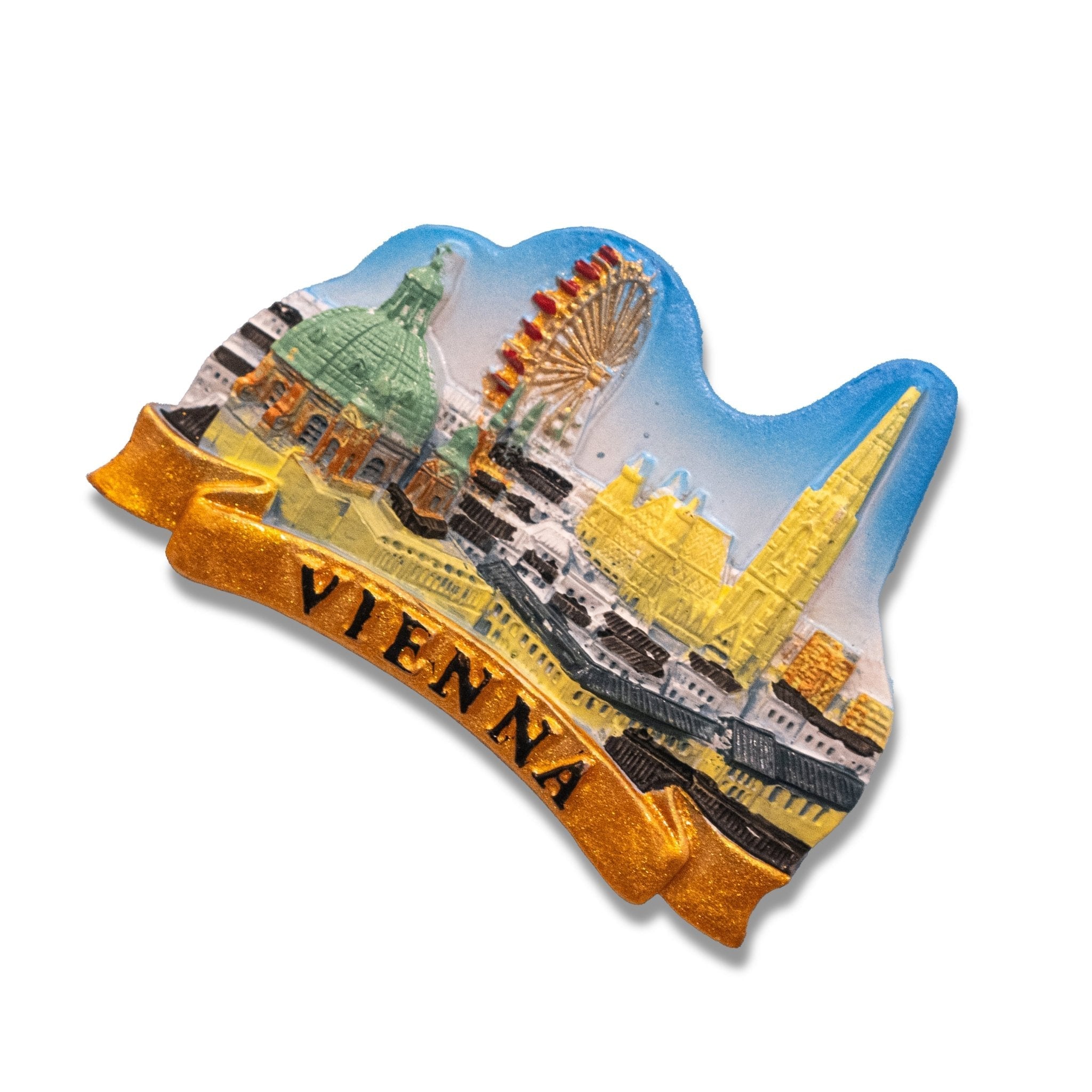 🇦🇹 Austria Vienna  Cityscape 3D Magnet
