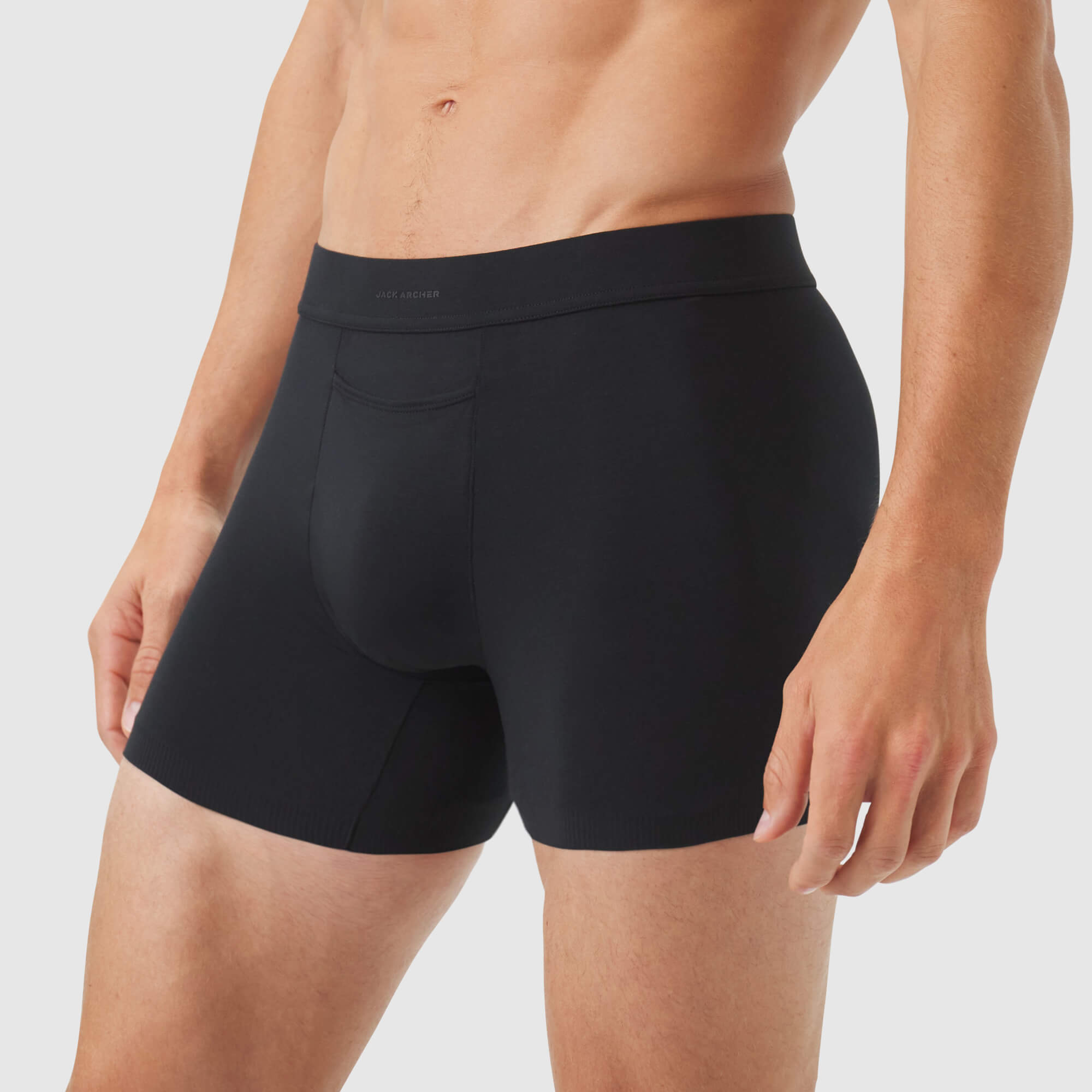 Jetsetter Boxer Brief 5" -- Charcoal Gray