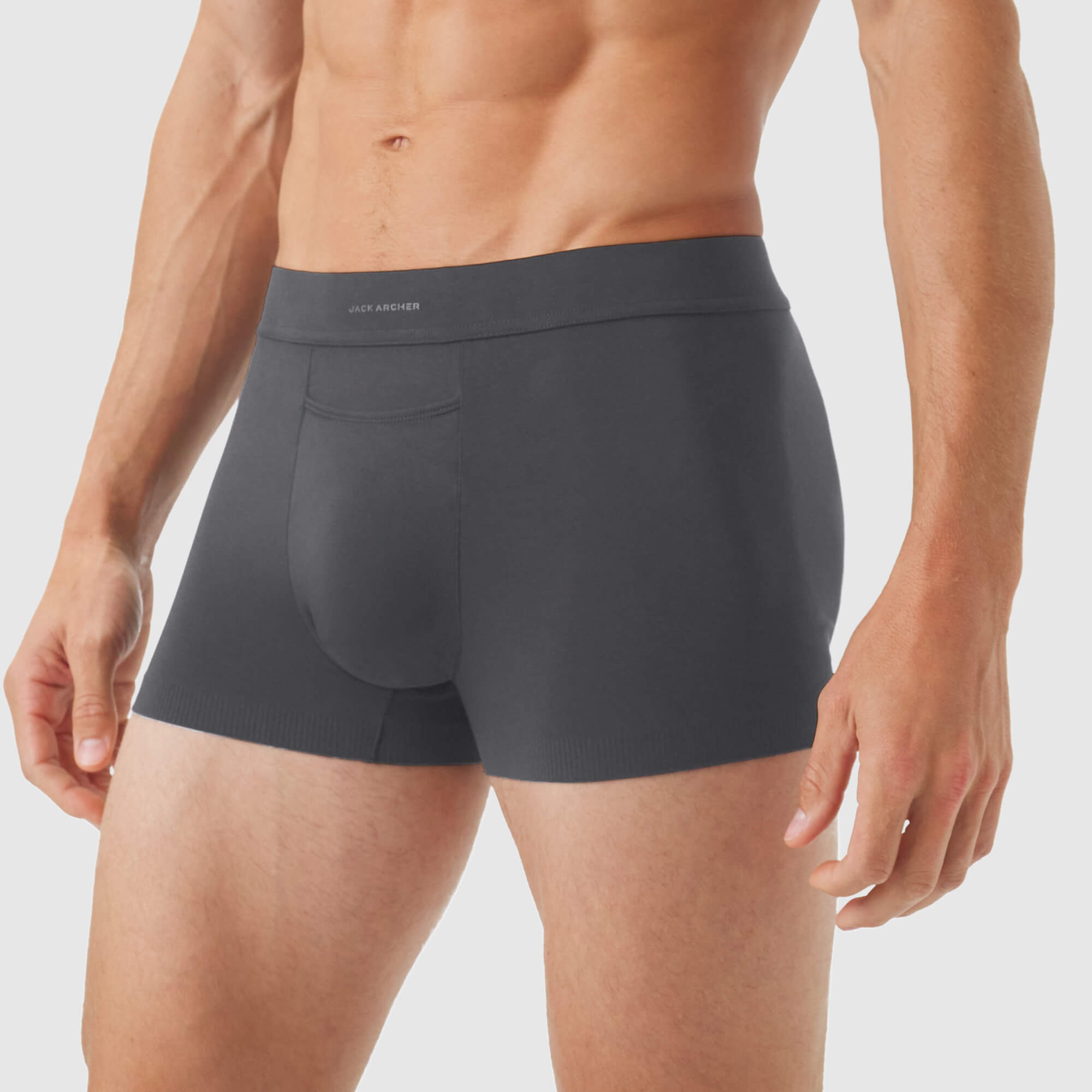 Jetsetter Boxer Brief 2" -- Charcoal Gray