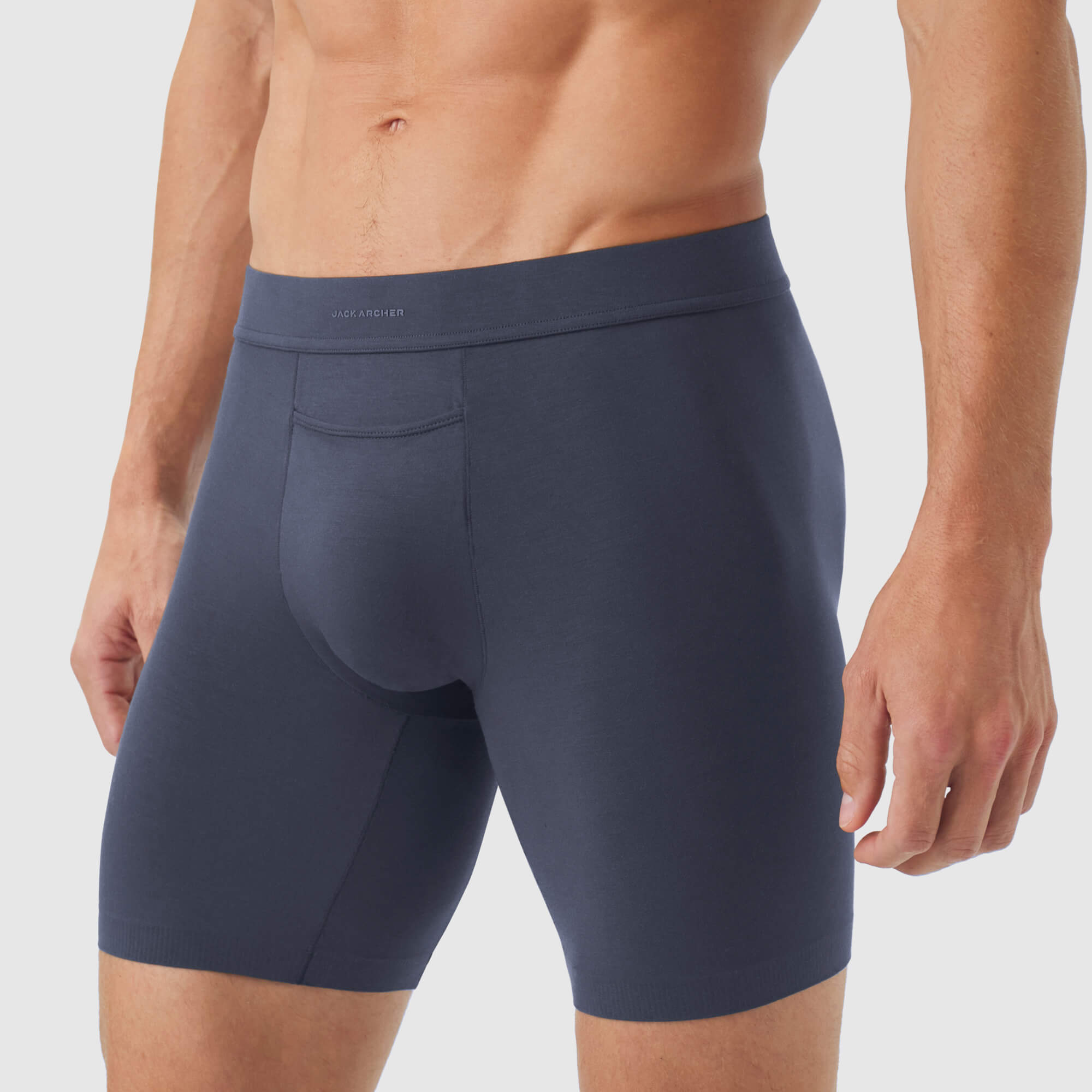 Jetsetter Boxer Brief 8" -- Deep Blue