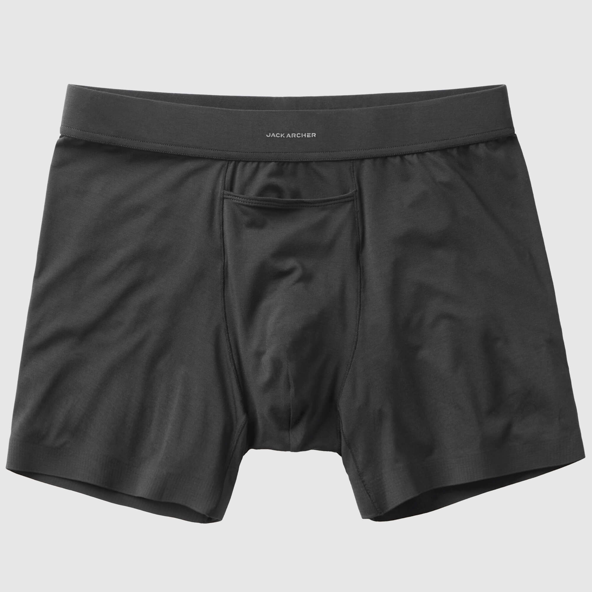 Jetsetter Boxer Brief 5" -- Charcoal Gray