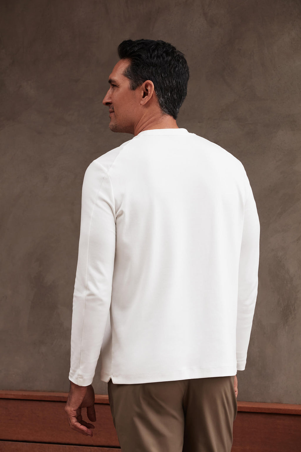 Precision Long Sleeve Tee -- True White