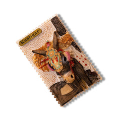 🇨🇳 China Kashgar Traditional Donkey 3D Magnet