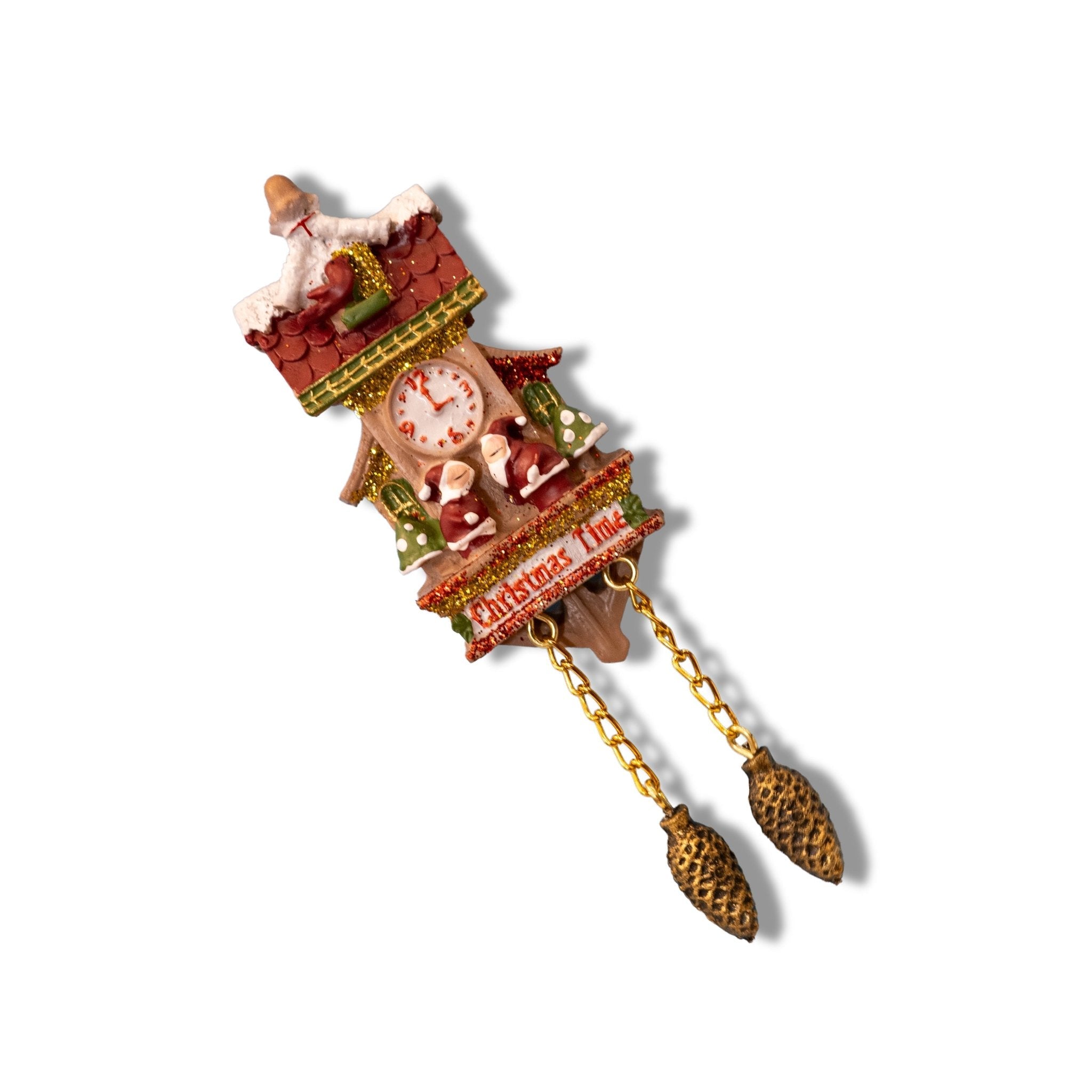 🎄 Christmas Cuckoo Clock Magnet 3D Magnet