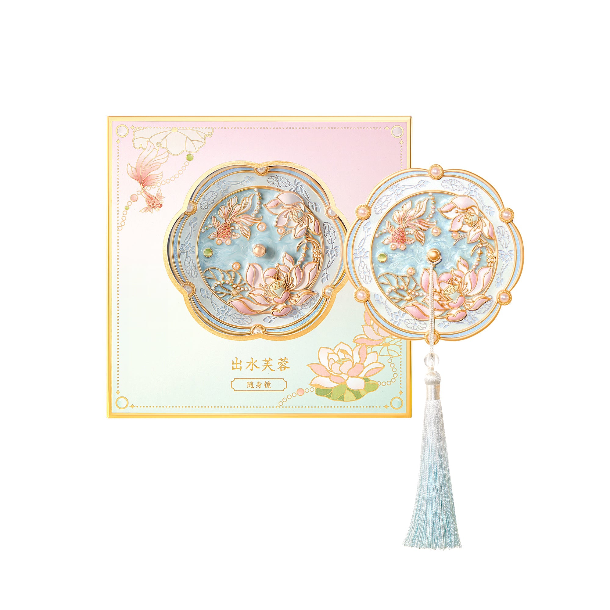 flowers mirror