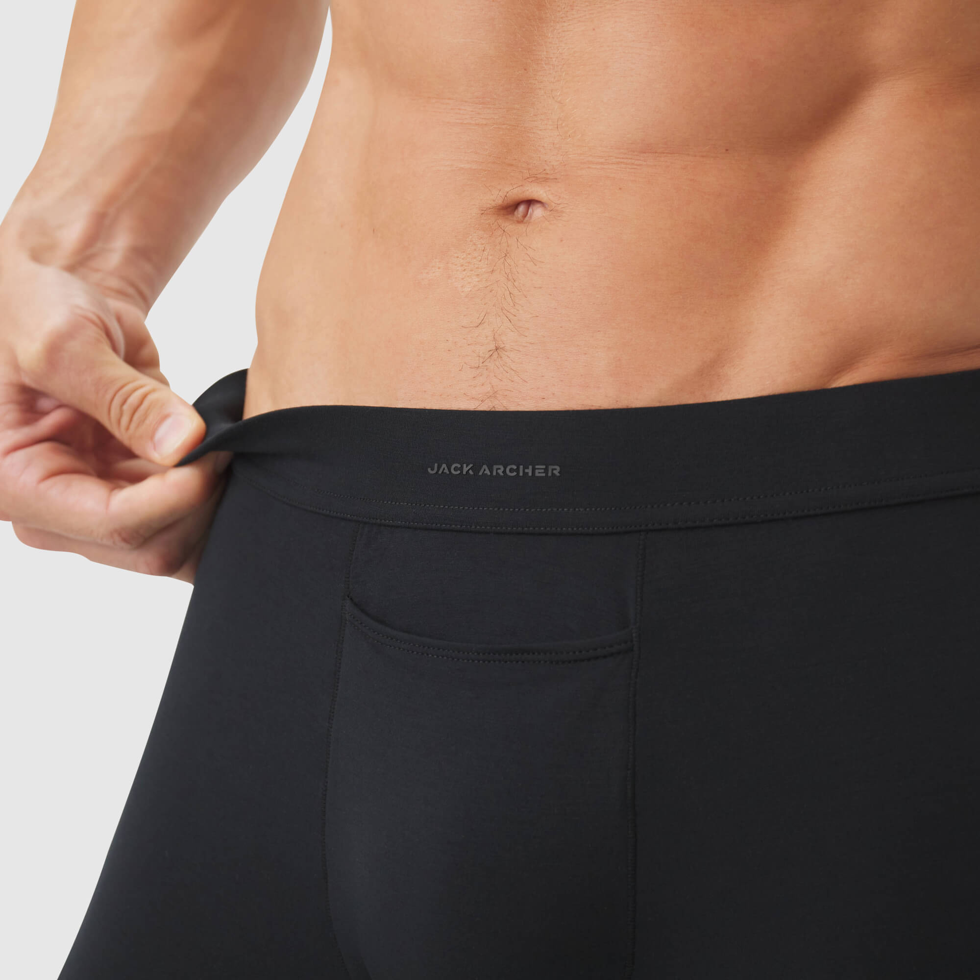 Jetsetter Boxer Brief 5" -- Charcoal Gray