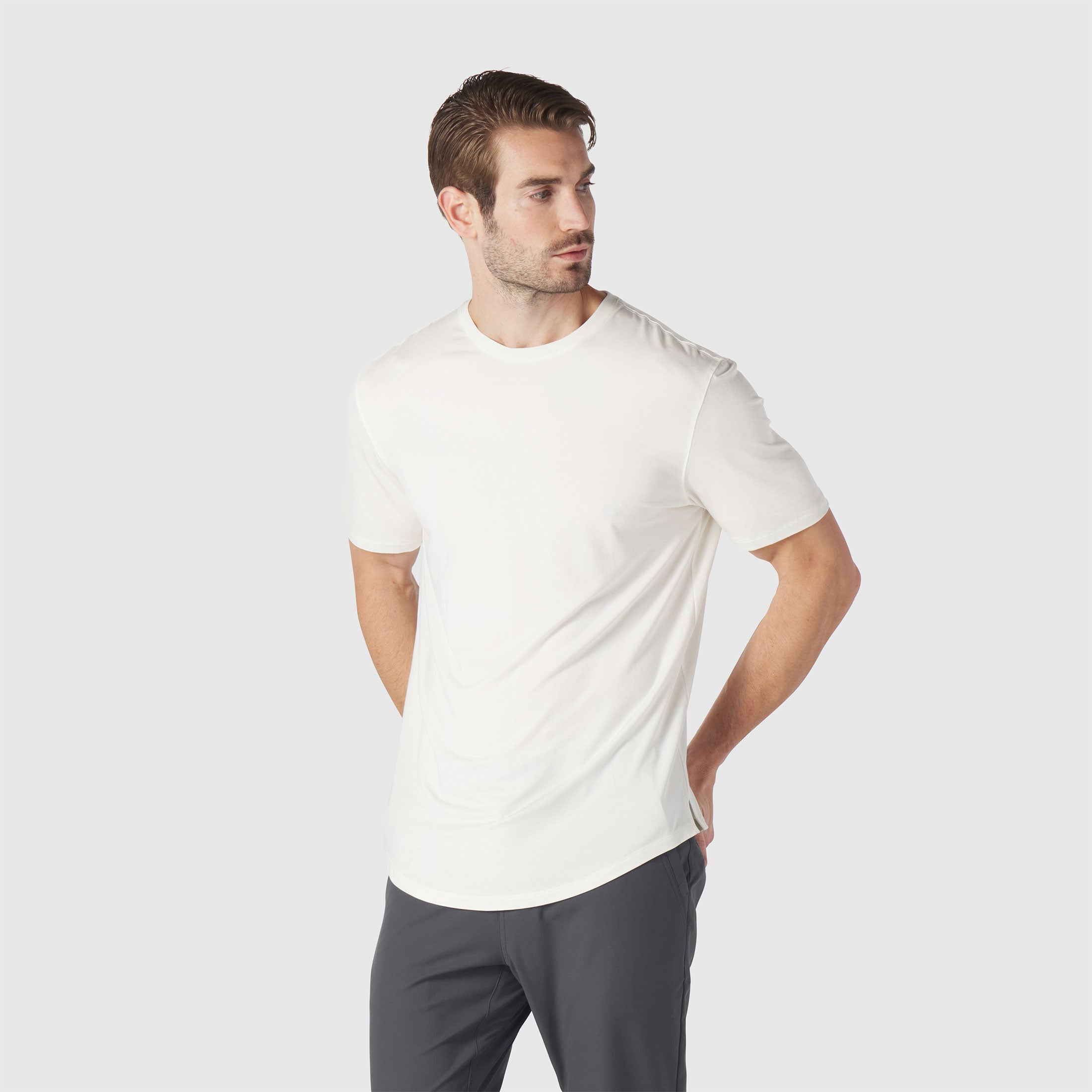 Anytime Tee -- True White