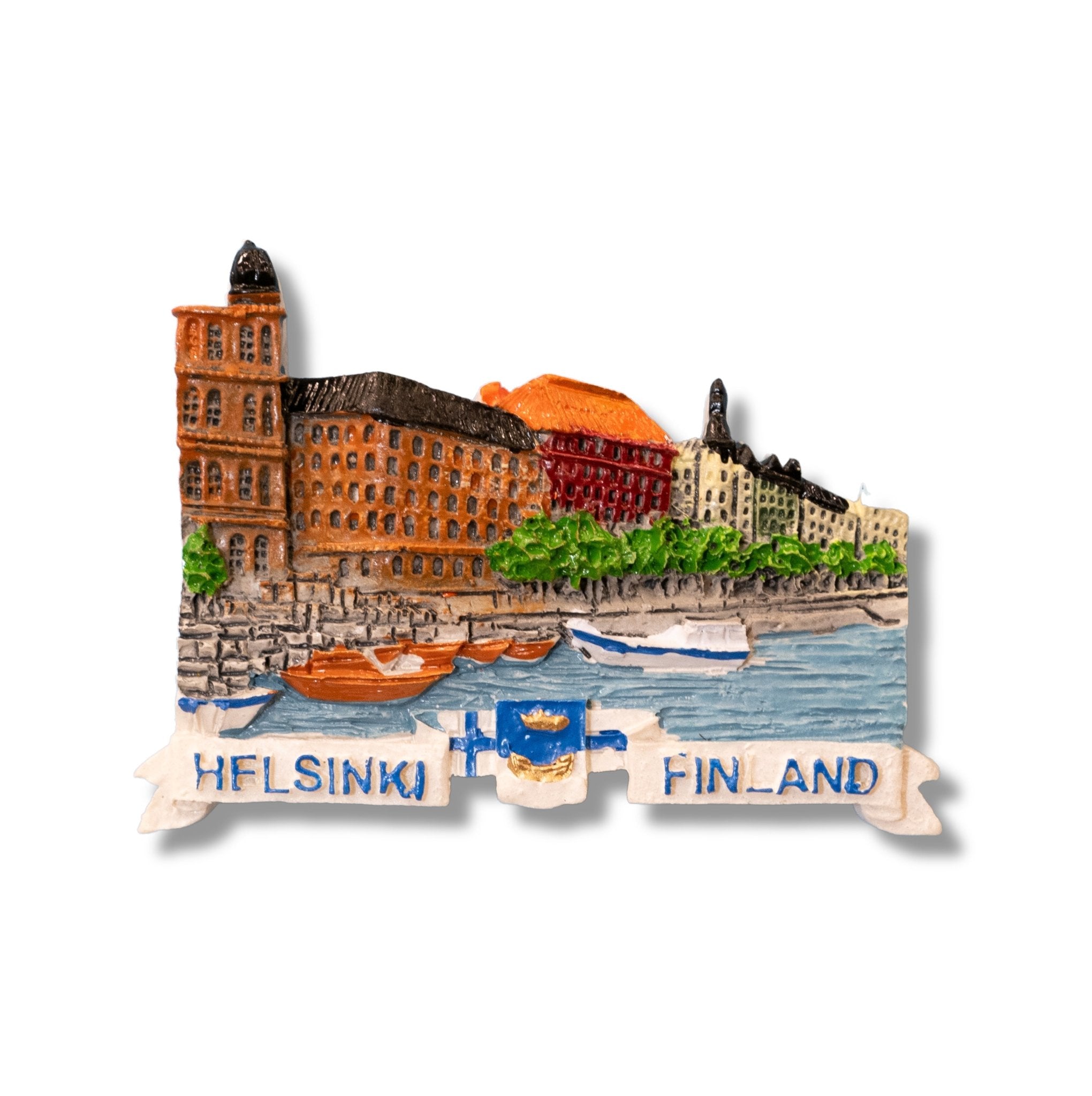 🇫🇮 Finland Helsinki  Cityscape 3D Magnet