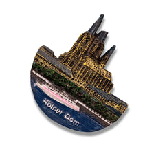🇩🇪 Germany Cologne Cathedral 3D Magnet