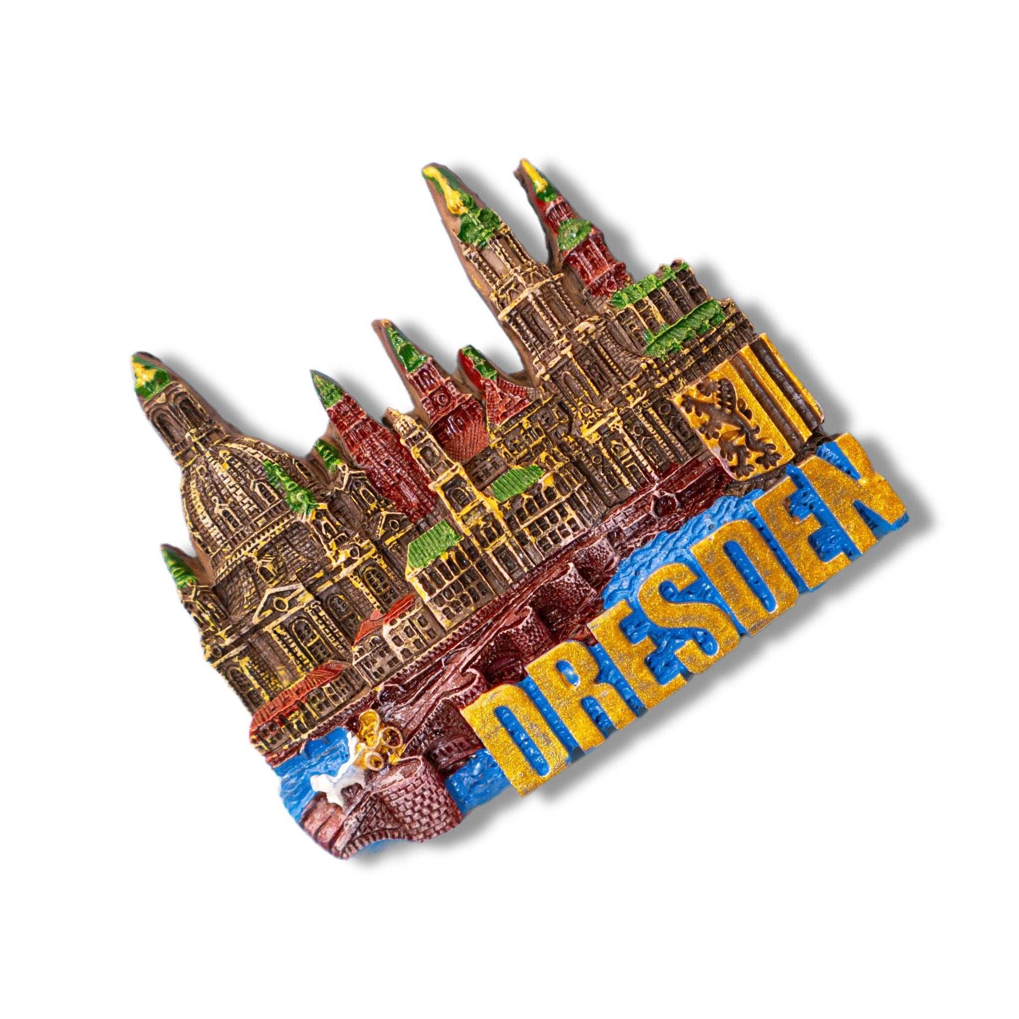 🇩🇪 Germany Dresden Cityscape 3D Magnet
