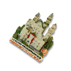 🇩🇪 Germany Neuschwanstein Castle 3D Magnet