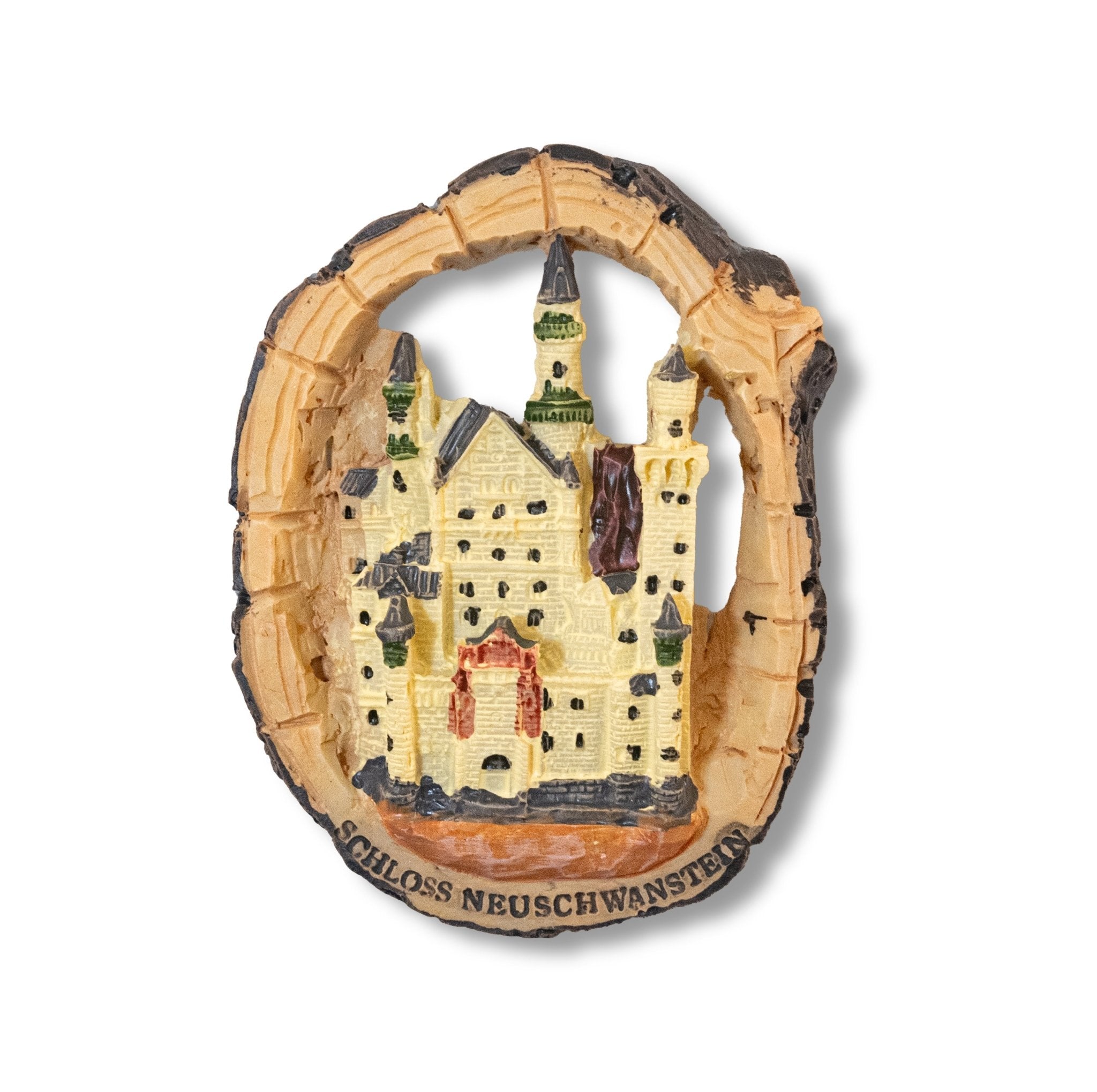 🇩🇪 Germany Neuschwanstein Castle  Magnet (Framed) 3D Magnet