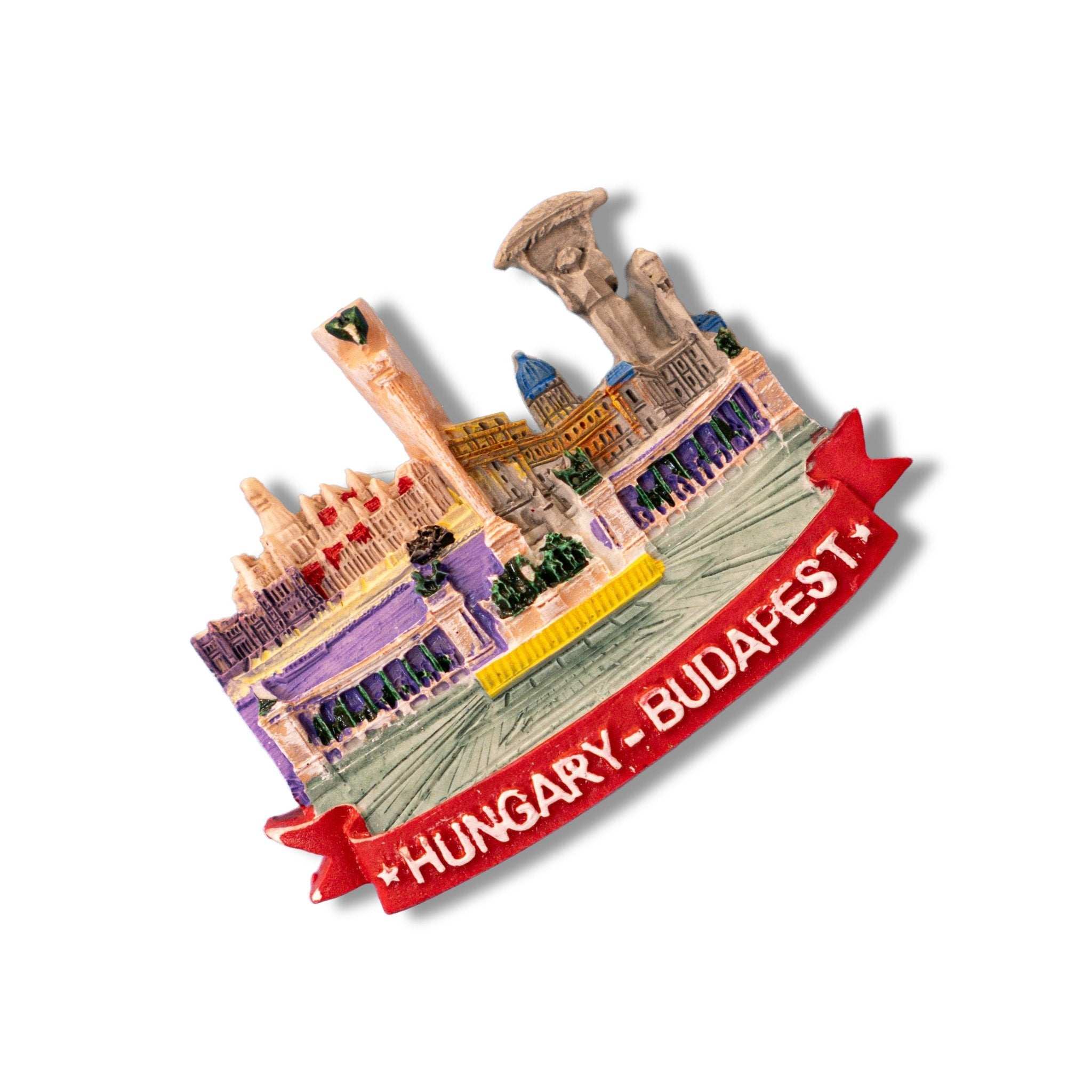 🇭🇺 Hungary Budapest Cityscape 3D Magnet