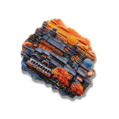 🇯🇵 Japan Kyoto Traditional Cityscape 3D Magnet