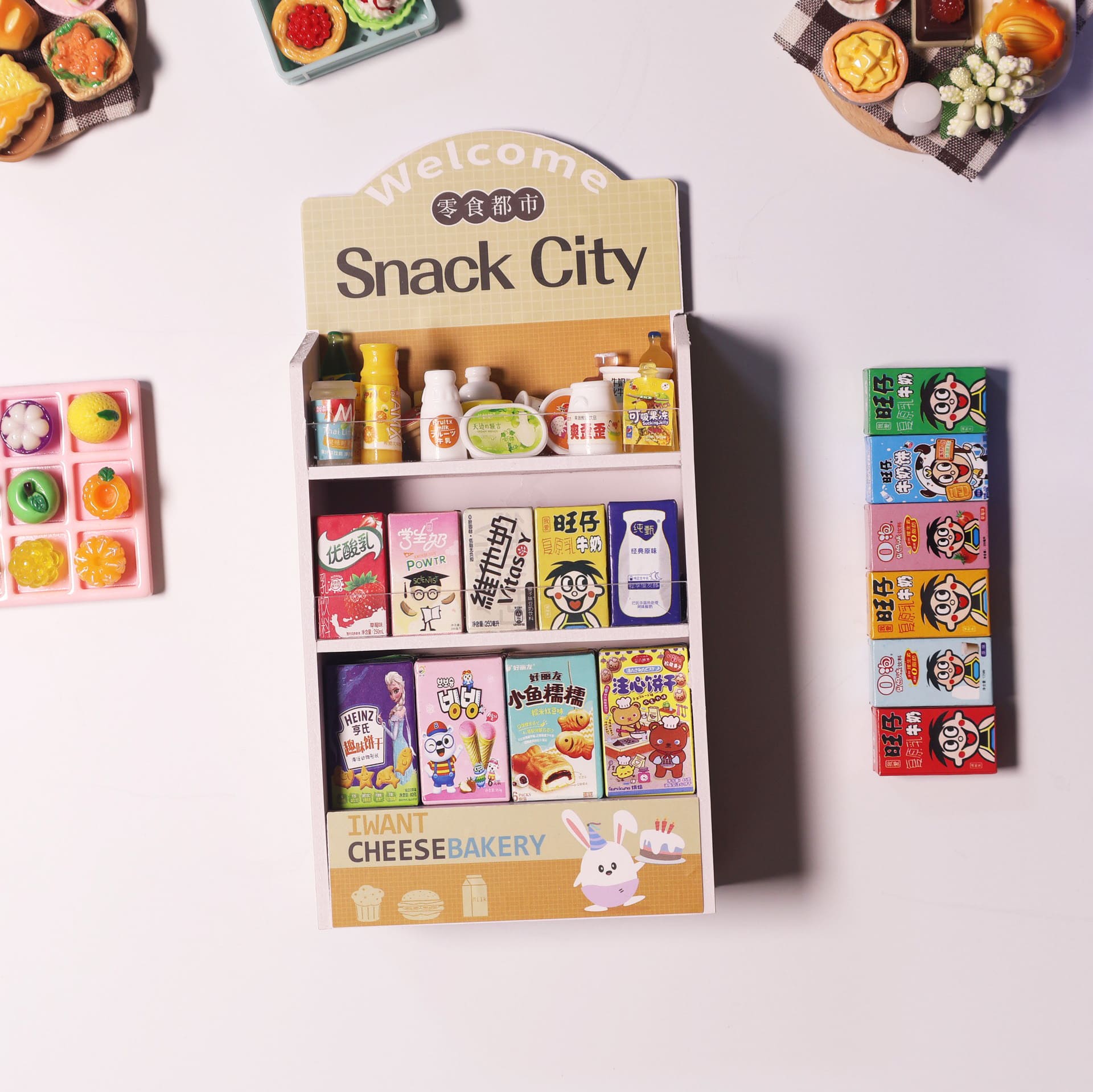 🧊 Miniature Supermarket Freezer Fridge Magnet