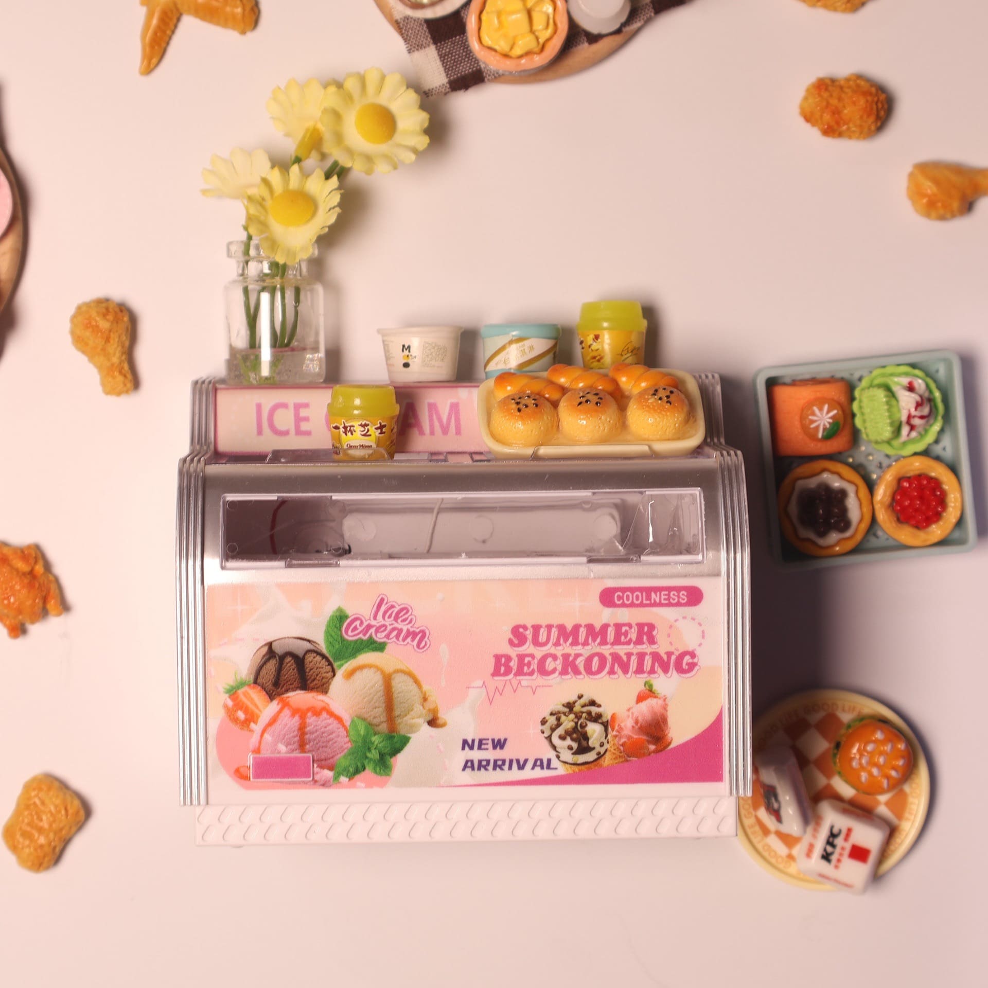 🧊 Mini Konbini Shelf & Freezer Magnet