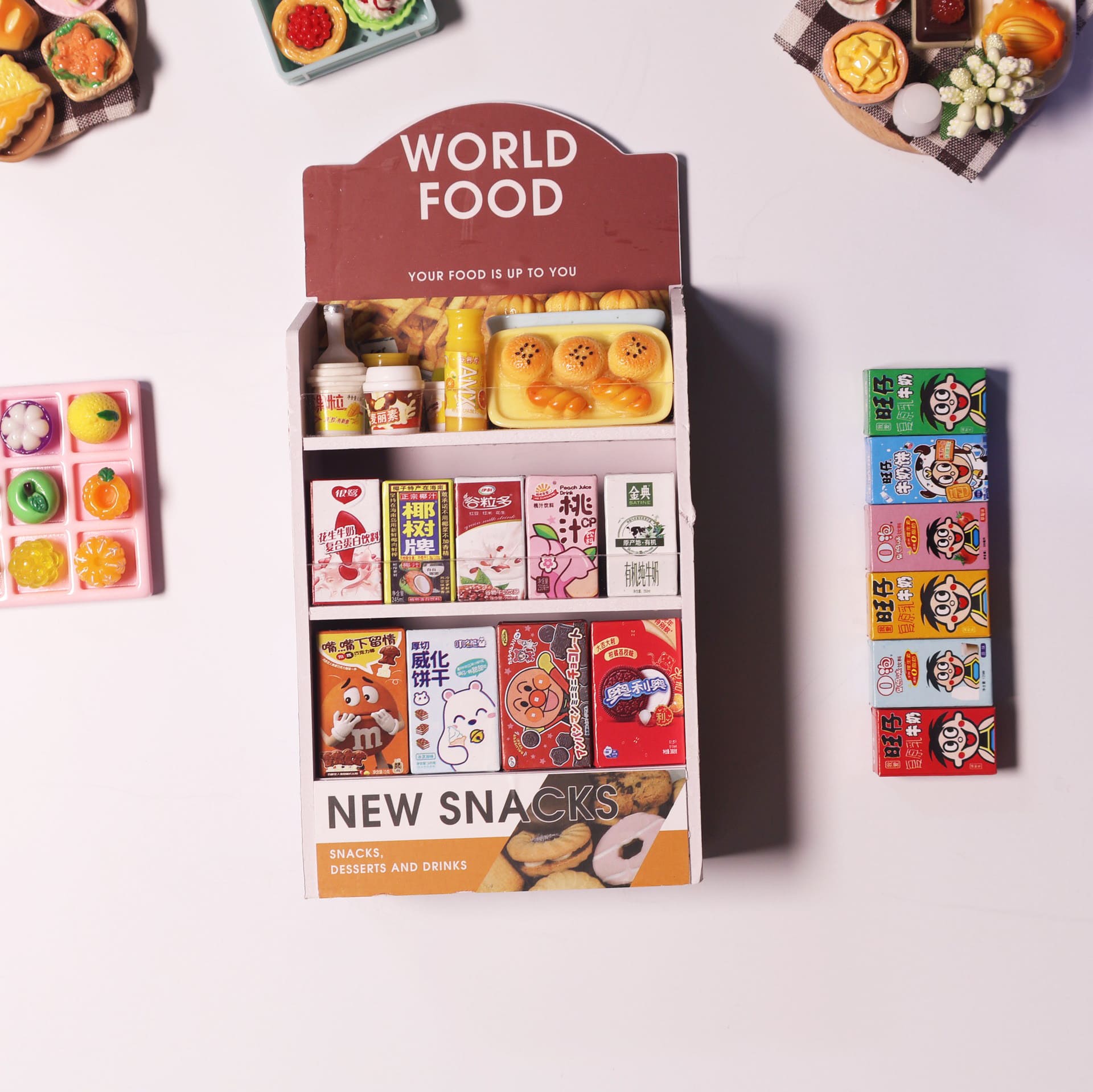 🧊 Miniature Supermarket Freezer Fridge Magnet