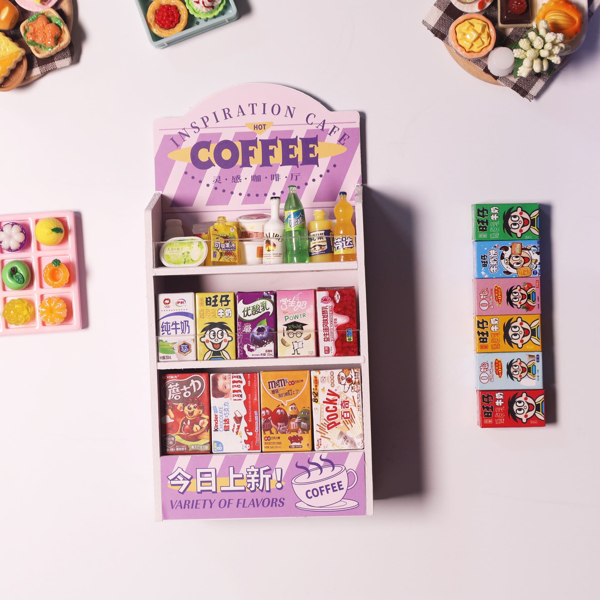 🧊 Mini Konbini Shelf & Freezer Magnet