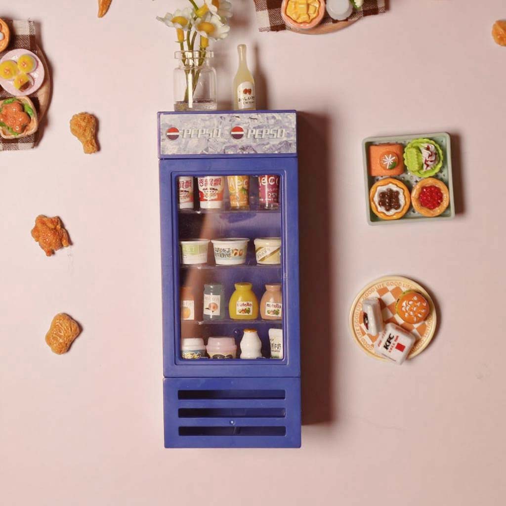 🧊 Mini Konbini Shelf & Freezer Magnet