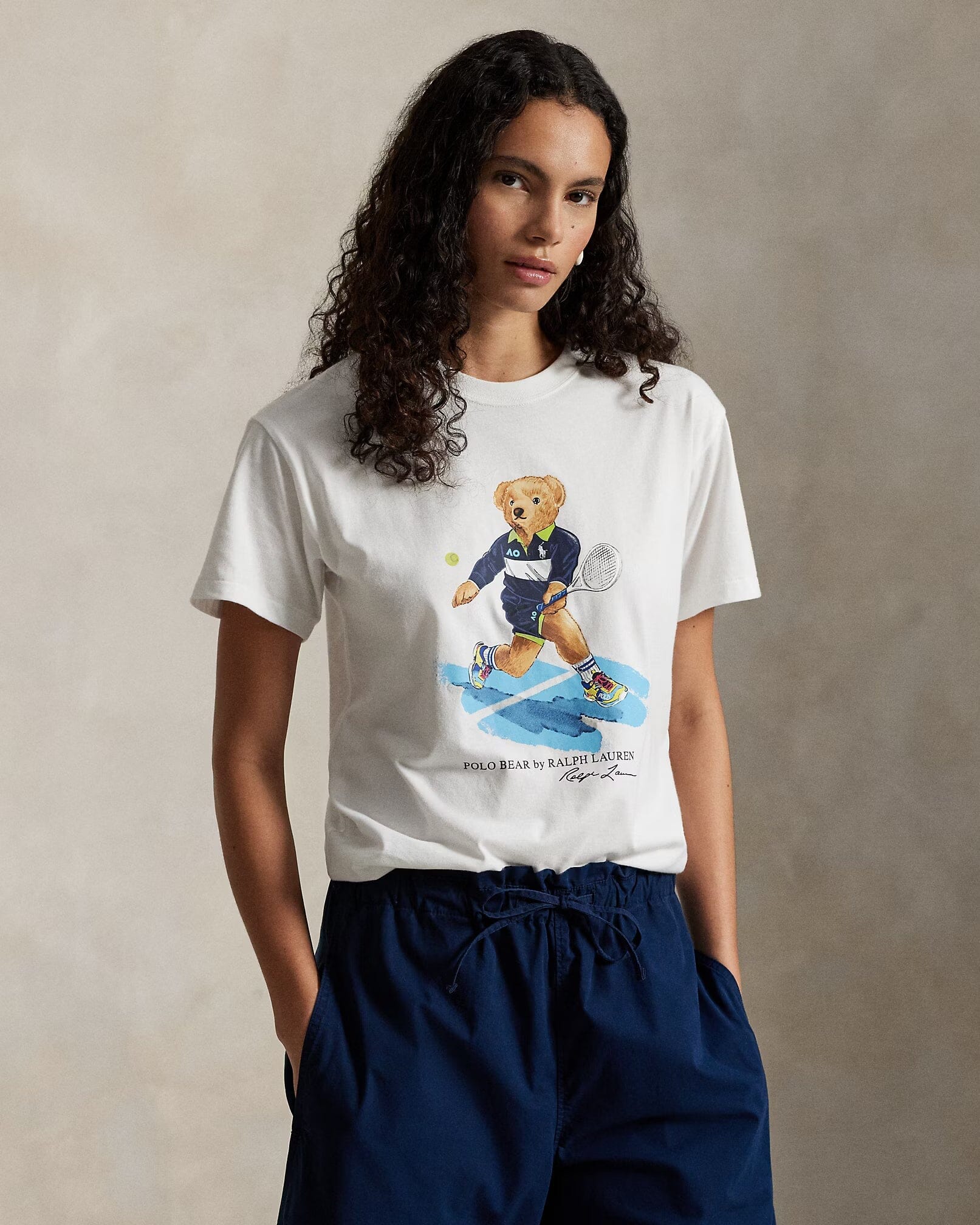 Ralph Lauren Fromtralian Open Polo Bären Jersey T-shirt
