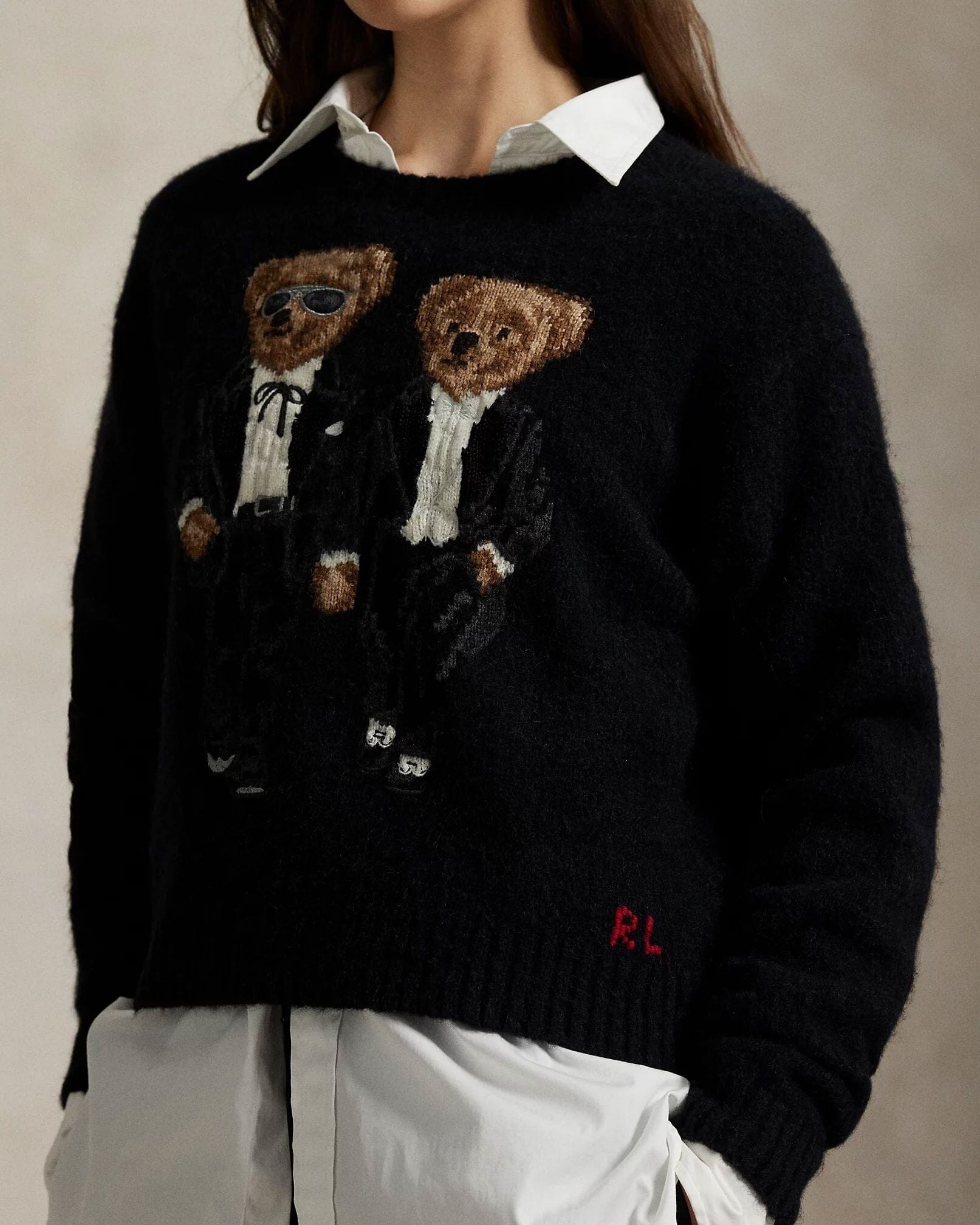 Ralph Lauren Der Ralph & Ricky Smoking-bärensweater