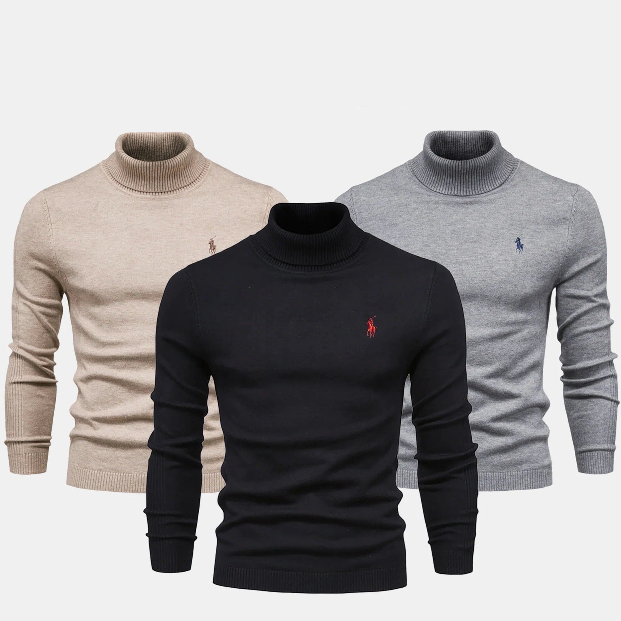 Double Elegance Roll Neck Sweater – Buy 1, Get 1 Free