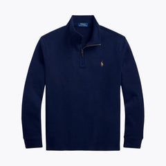 Ralph Lauren Estate-rib Quarter-zip Sweater