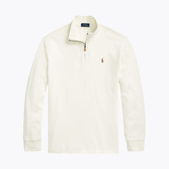 Ralph Lauren Estate-rib Quarter-zip Sweater