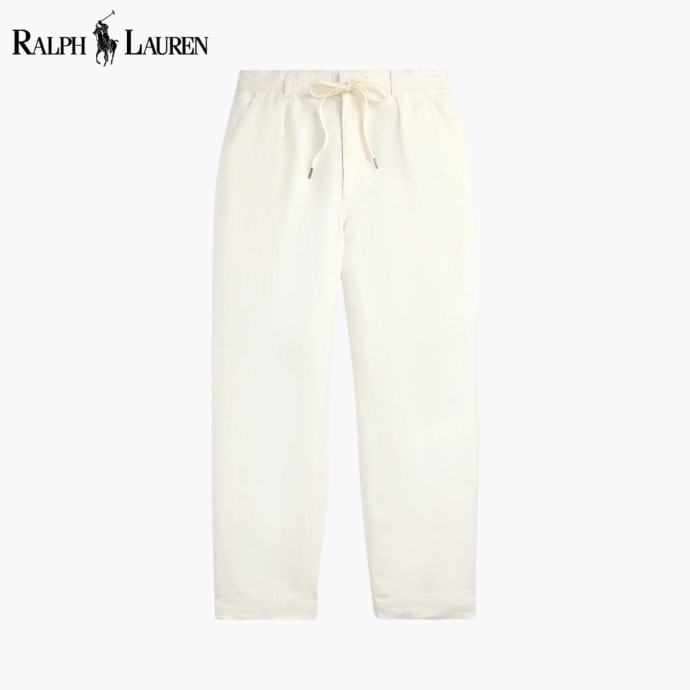 Ralph Lauren Lateef Leinenhose With Falten And Entspannter Passform