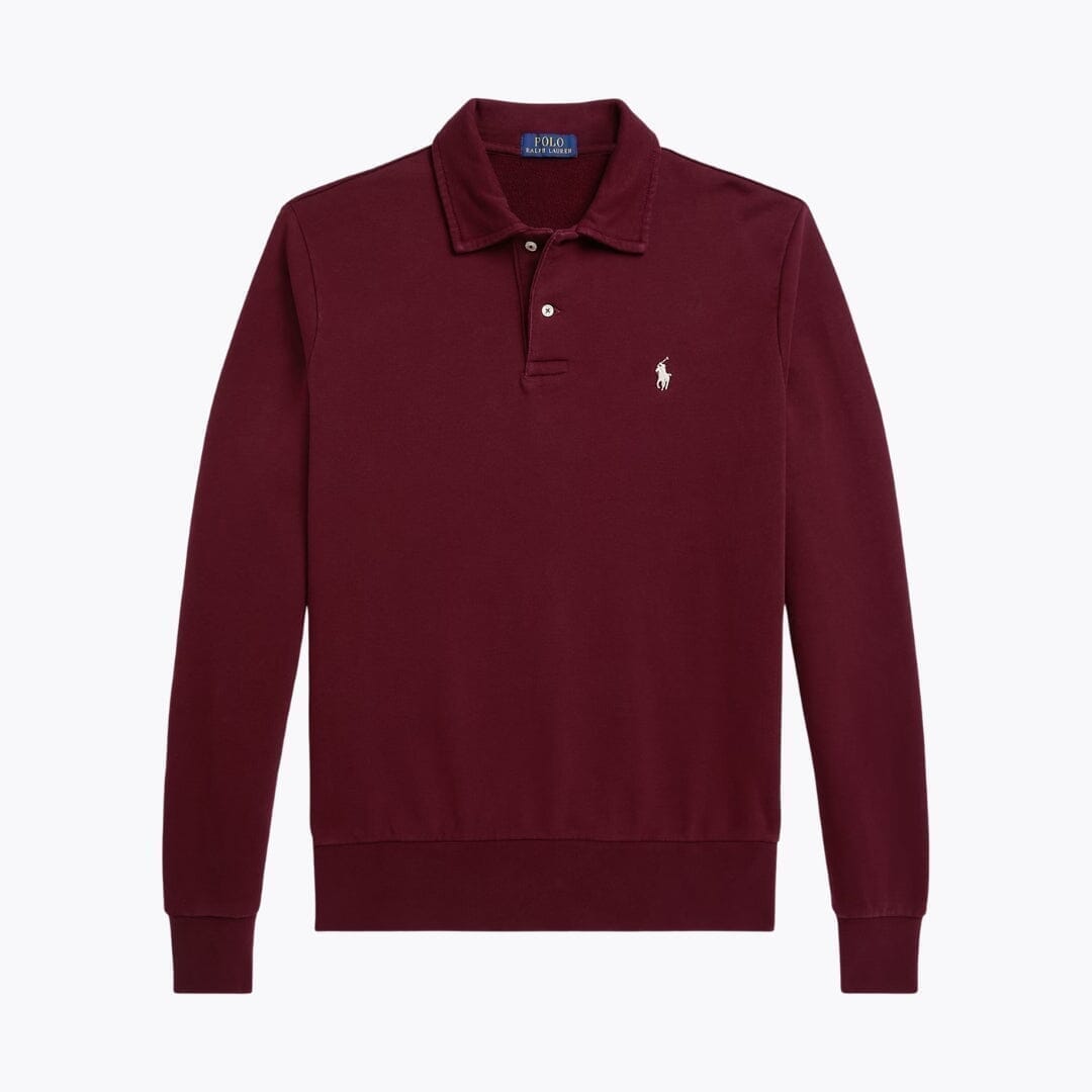Ralph Lauren Loopback Fleece-sweatshirt With Kragen