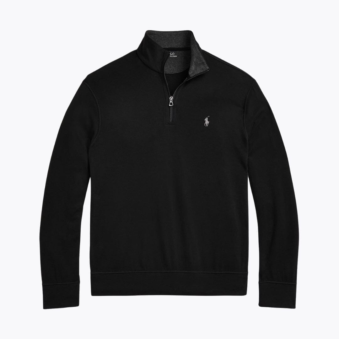 Ralph Lauren Luxus-jersey-sweater With Quarter Zip