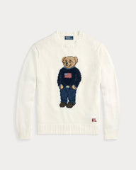 Ralph Lauren Polo Bear Baumwoll-leinen-sweater