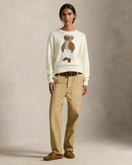 Ralph Lauren Polo Bear Cotton sweater with rAndhalsfromschnitt