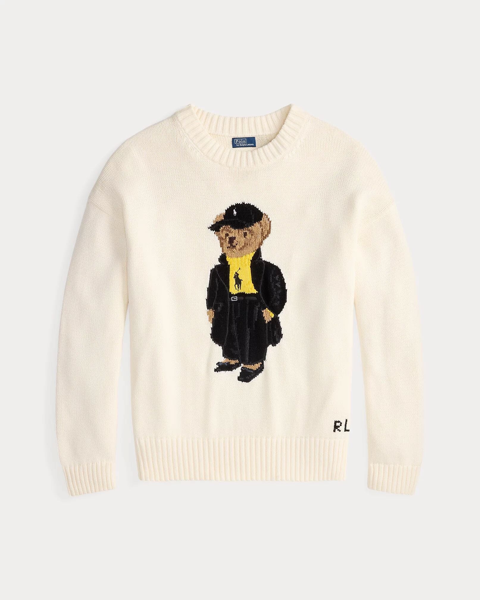 Ralph Lauren Polo Bear Cotton sweater with rAndhalsfromschnitt
