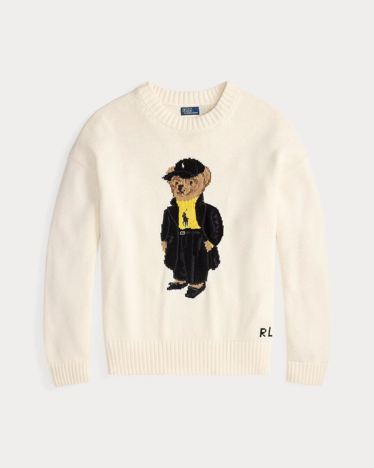 Ralph Lauren Polo Bear Cotton sweater with rAndhalsfromschnitt