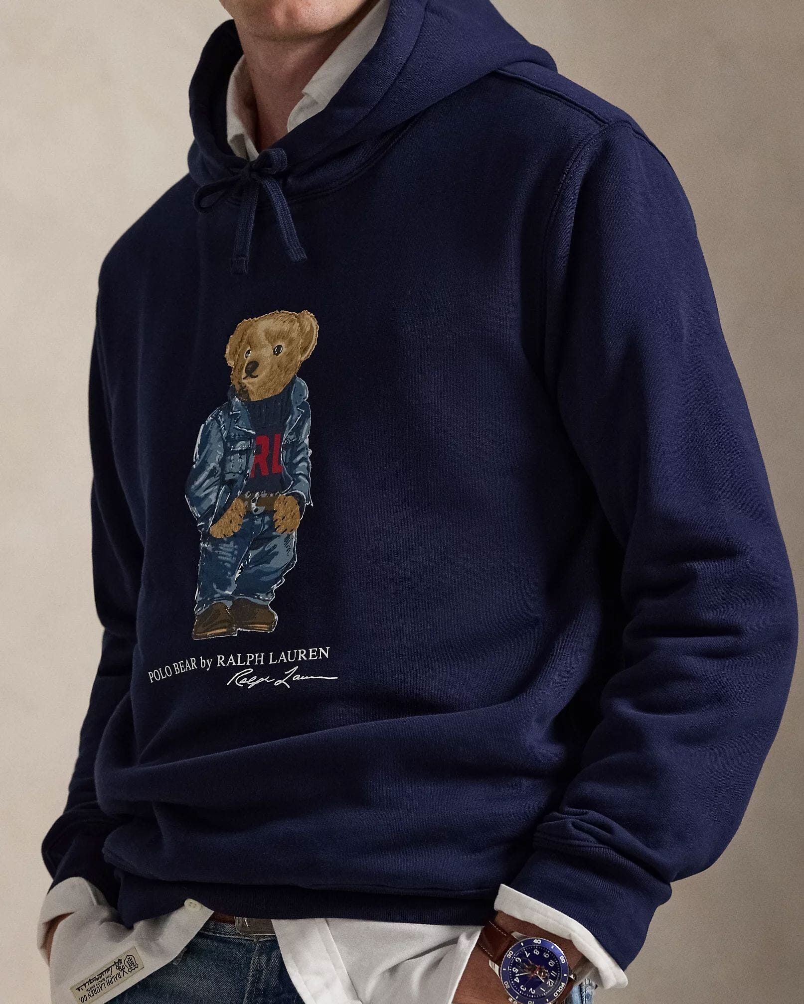 Ralph Lauren Polo Bear Fleece-kapuzensweater
