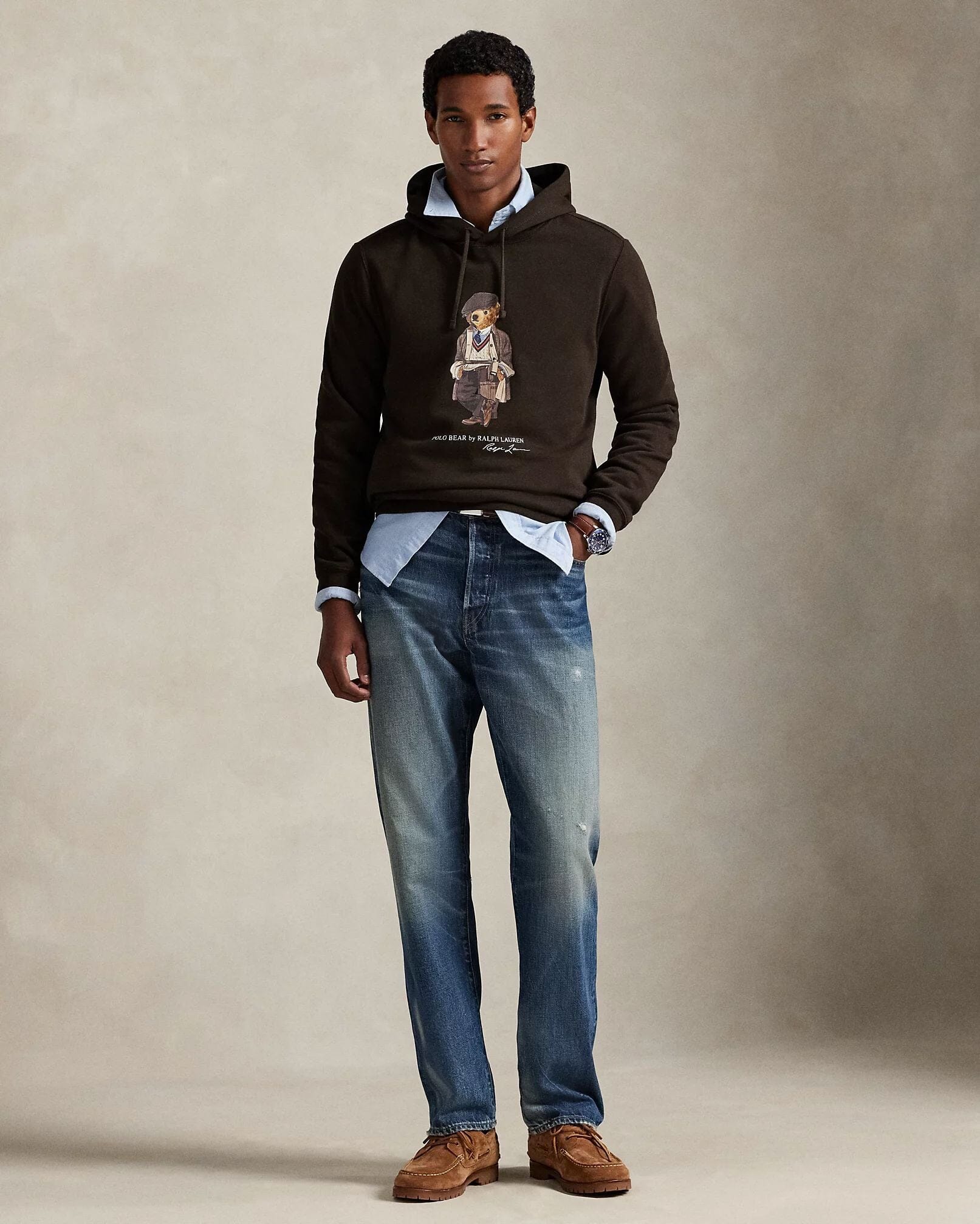 Ralph Lauren Polo Bear Fleece-kapuzensweater