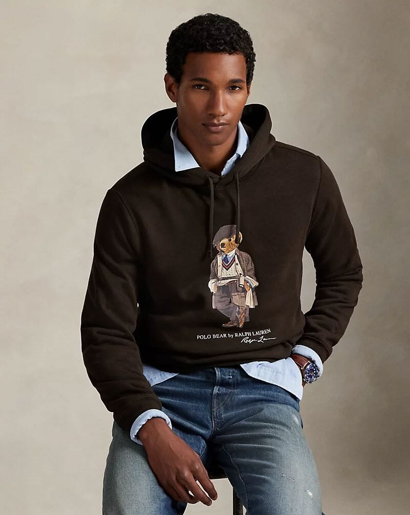 Ralph Lauren Polo Bear Fleece-kapuzensweater