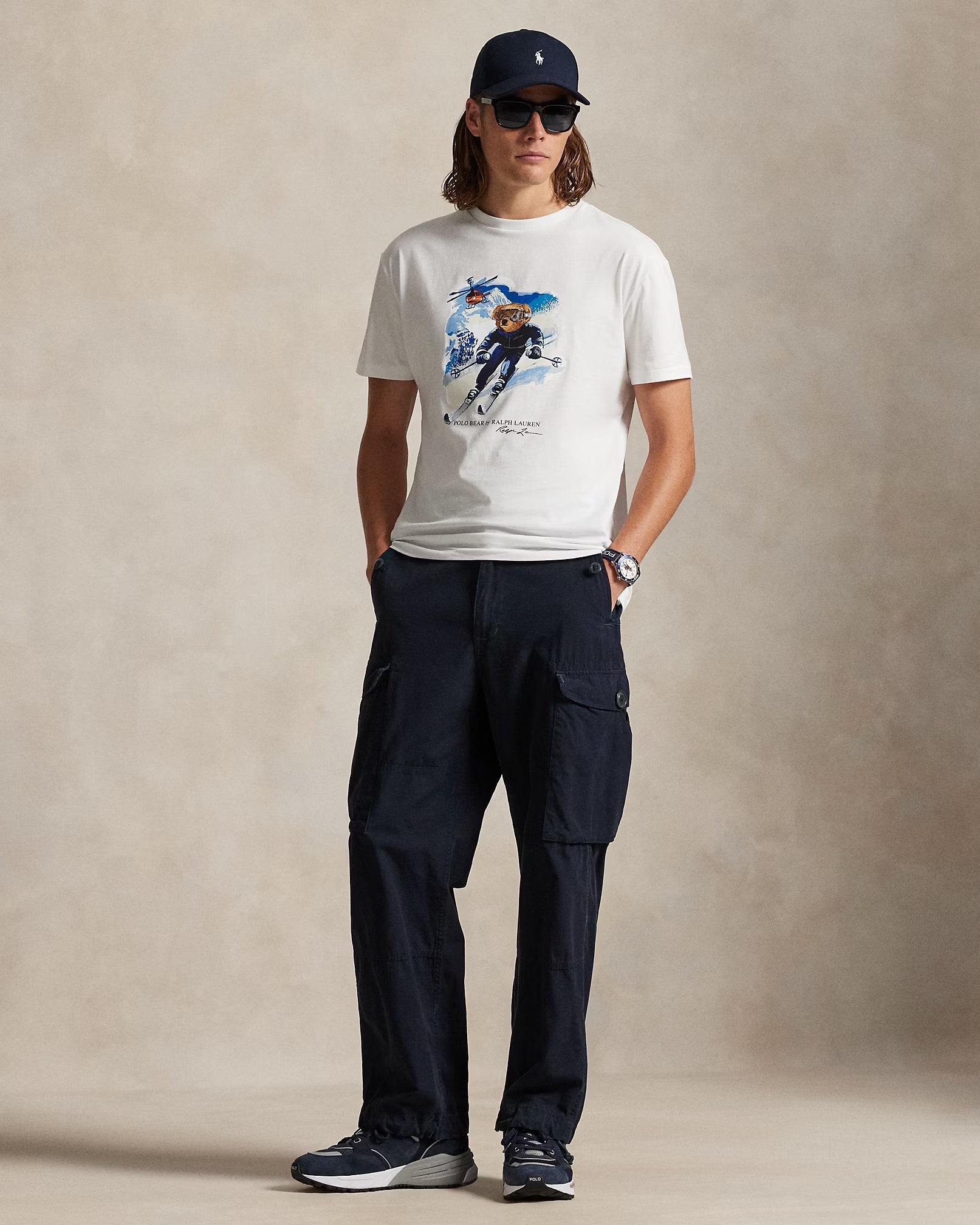 Ralph Lauren Polo Bear Jersey T-shirt In Classicr Passform